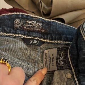 Size 28 Silver Jeans Suki Women's Denim